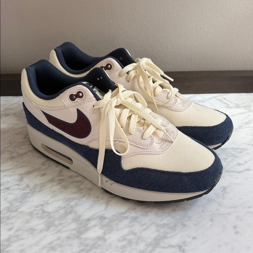 Nike Air Max 1 Coconut Milk Burgundy Crush